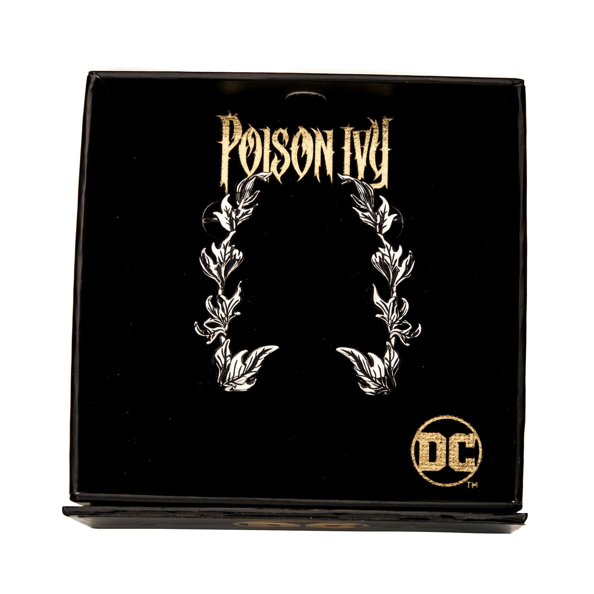 DC COMICS Dc X Rocklove Poison Ivy Carved Ear Climbers -Rebel Bod-RebelBod