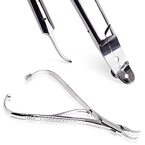 Bdeals High Quality 5' Body Piercing Ring Closing Pliers Stainless Steel 