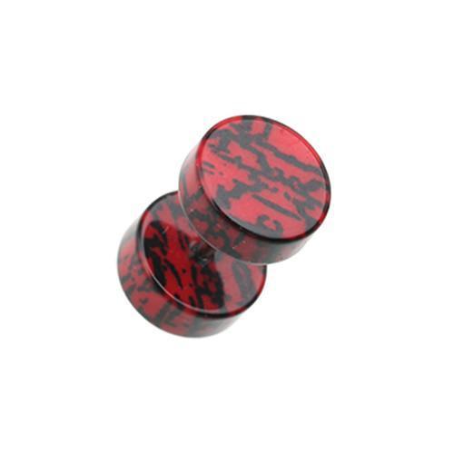 Fake Plug Earring Digital Camouflage Acrylic Fake Plug - 1 Pair -Rebel Bod-RebelBod