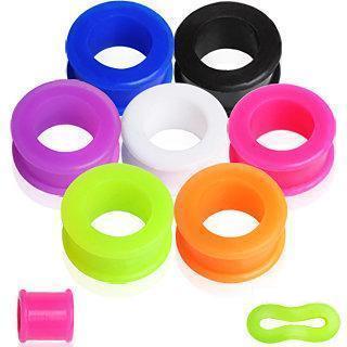 Tunnels - Double Flare Double Flare Flexible Tunnel Plug - 1 Piece -Rebel Bod-RebelBod