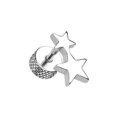 Double Star Fake Plug - 1 Pair