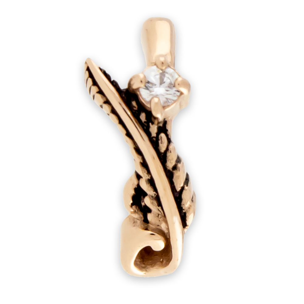 SEAMLESS CLICKER Feather and Gem Rook Clicker - 1 Piece -Rebel Bod-RebelBod