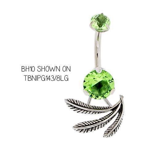 Feathers Navel Hanger