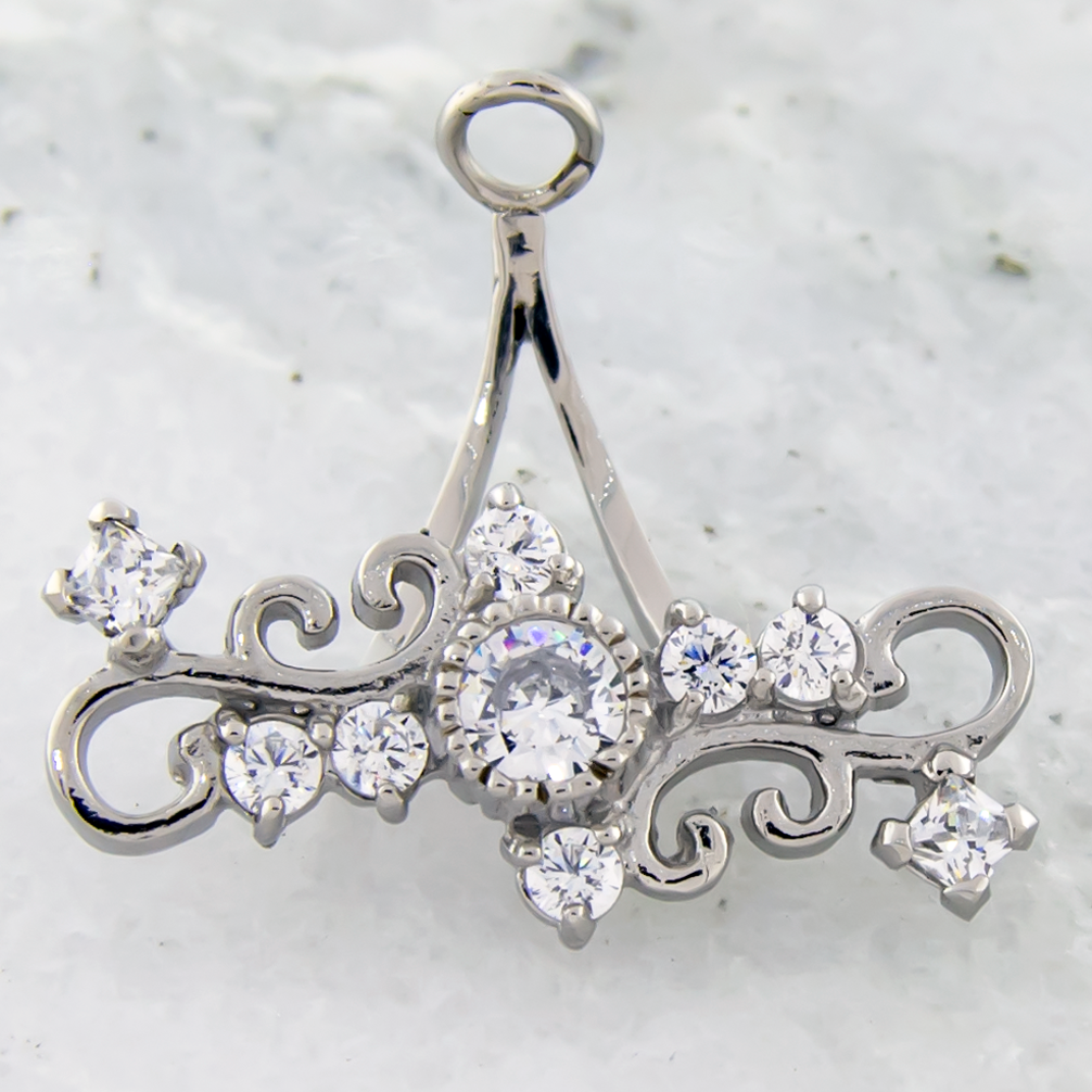 Filigree Navel Hanger - 1 Piece -Rebel Bod-RebelBod