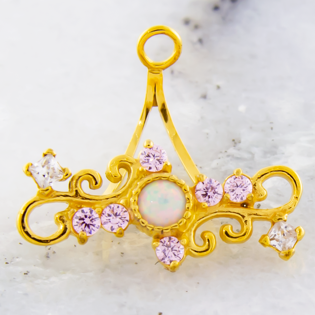 Filigree Navel Hanger - 1 Piece -Rebel Bod-RebelBod