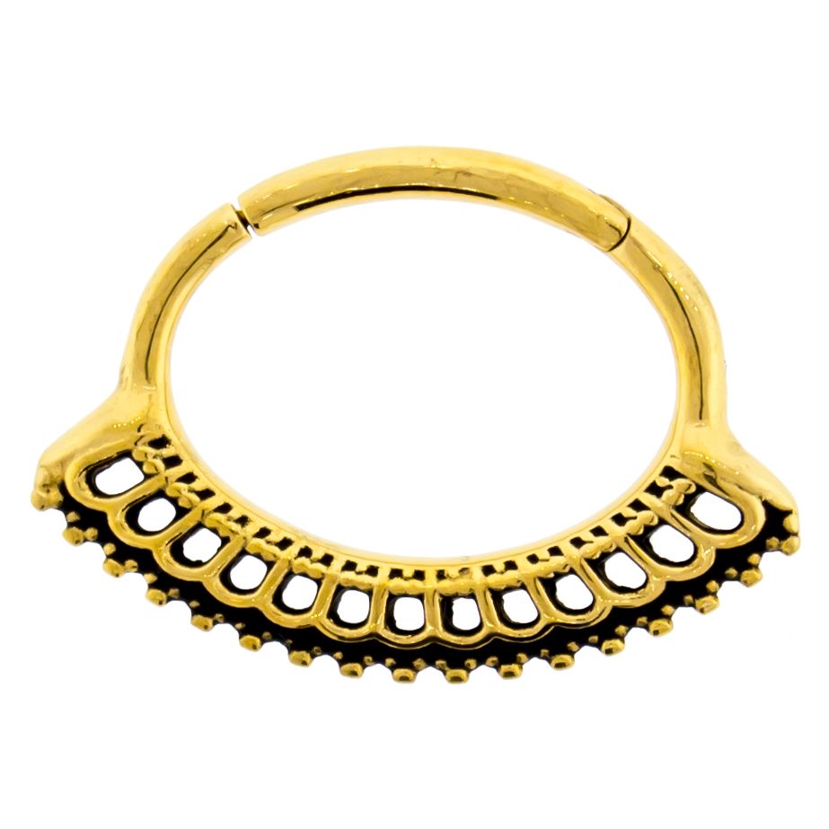 SEAMLESS CLICKER Filigree Septum Clicker - 1 Piece -Rebel Bod-RebelBod