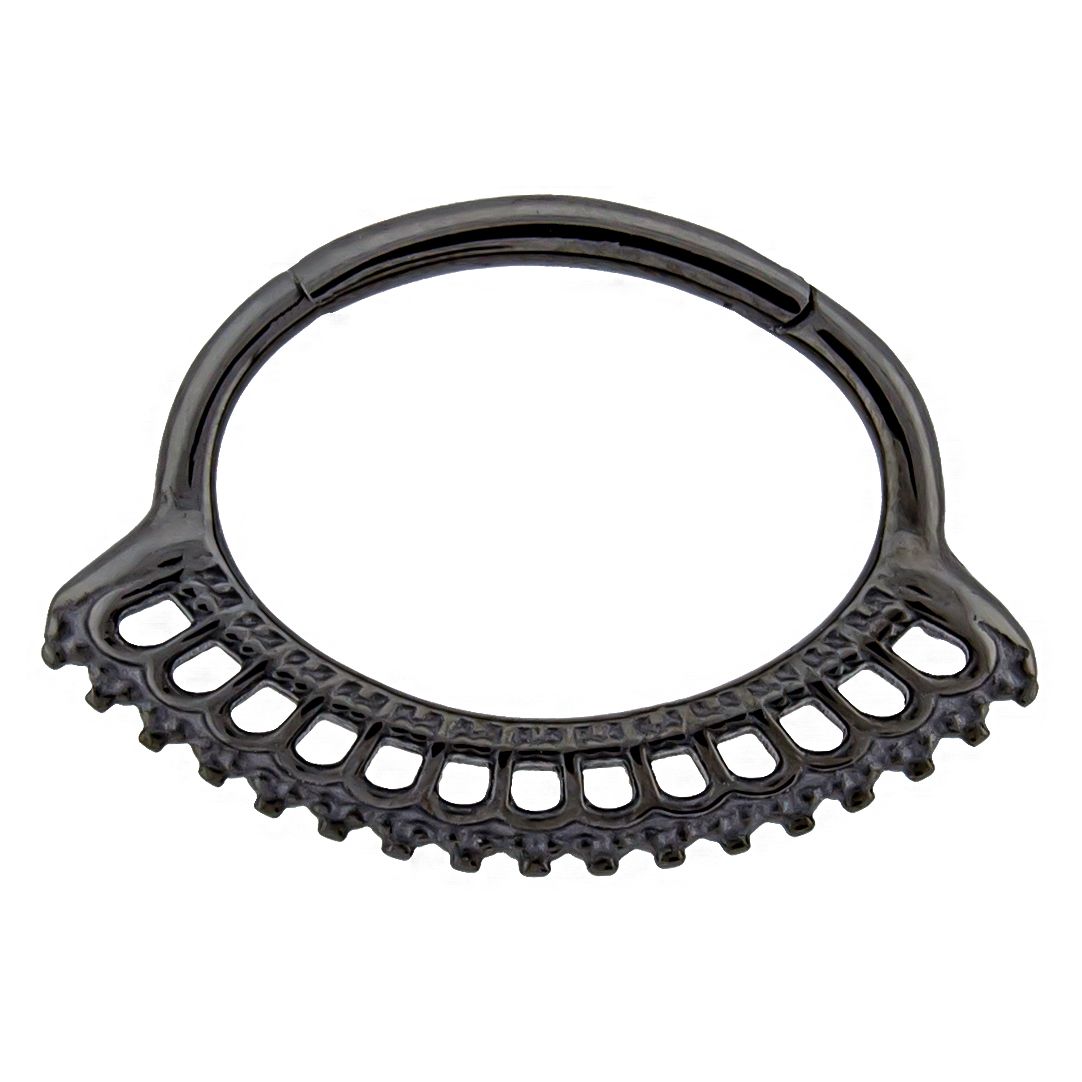 SEAMLESS CLICKER Filigree Septum Clicker - 1 Piece -Rebel Bod-RebelBod