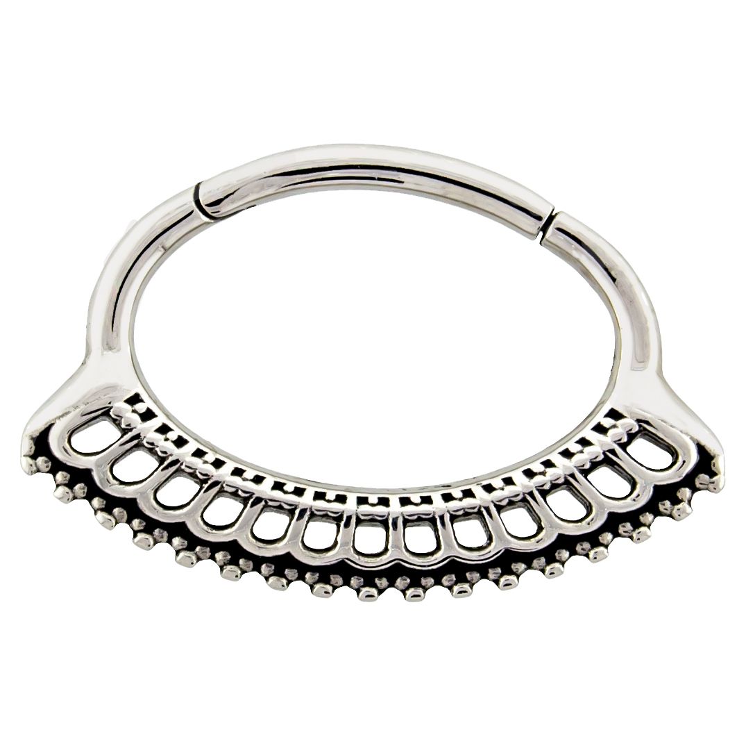 SEAMLESS CLICKER Filigree Septum Clicker - 1 Piece -Rebel Bod-RebelBod