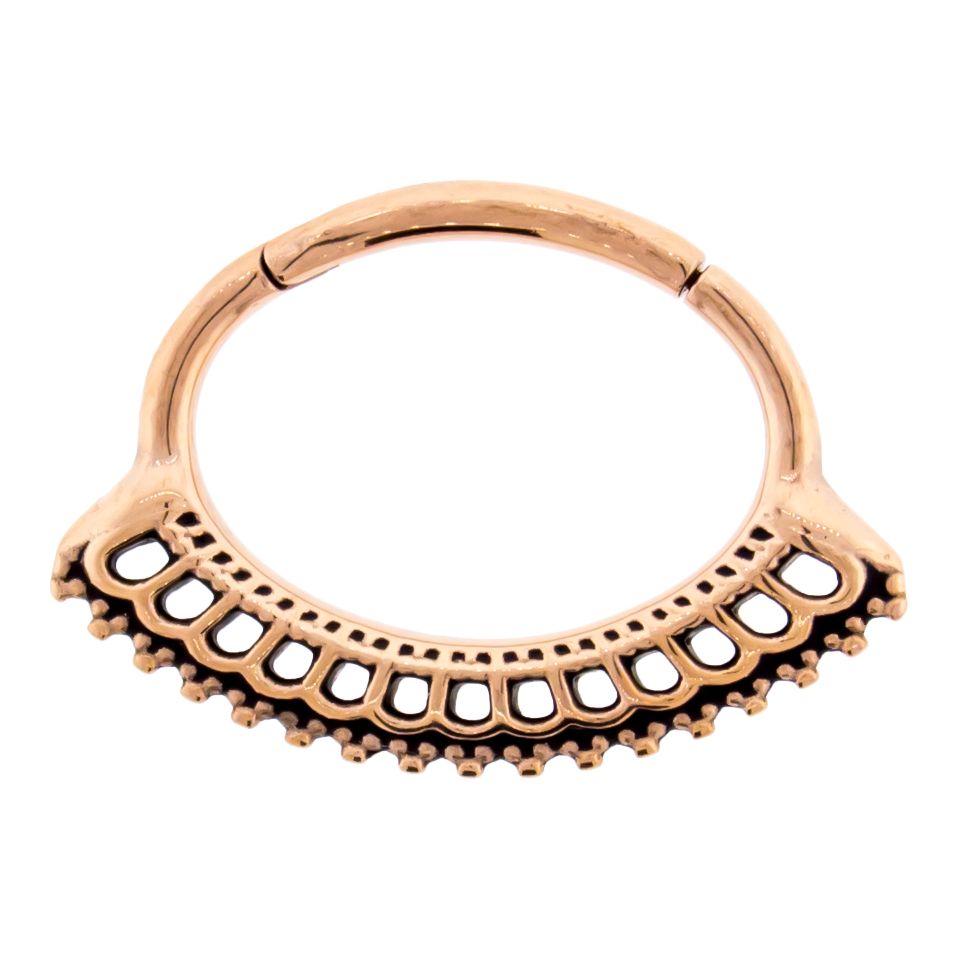 SEAMLESS CLICKER Filigree Septum Clicker - 1 Piece -Rebel Bod-RebelBod