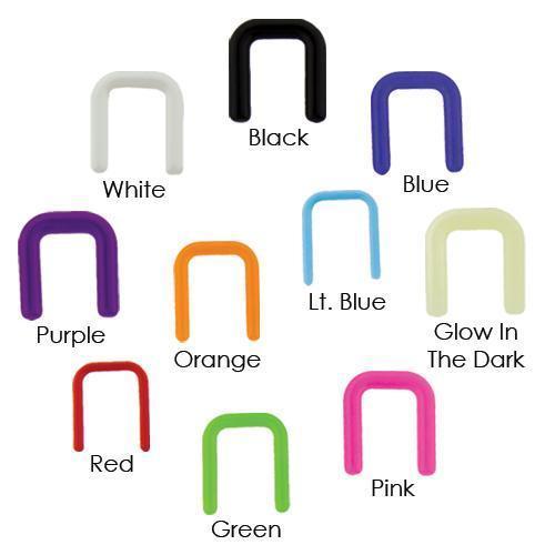 Septum Retainer Flexible Septum Staples Septum Retainers Bioflex Antimicrobial And Flexible #SPLT#6 -Rebel Bod-RebelBod