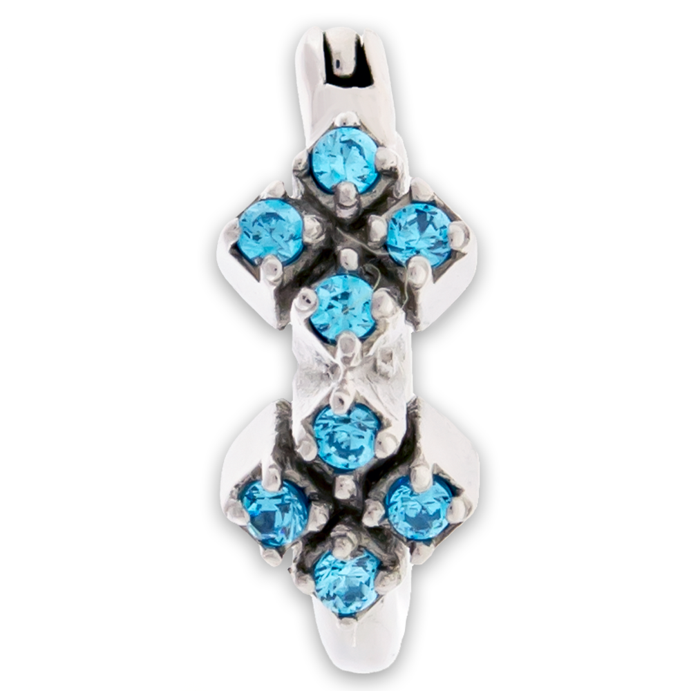 SEAMLESS CLICKER Gem Cluster Ear Clicker - 1 Piece -Rebel Bod-RebelBod