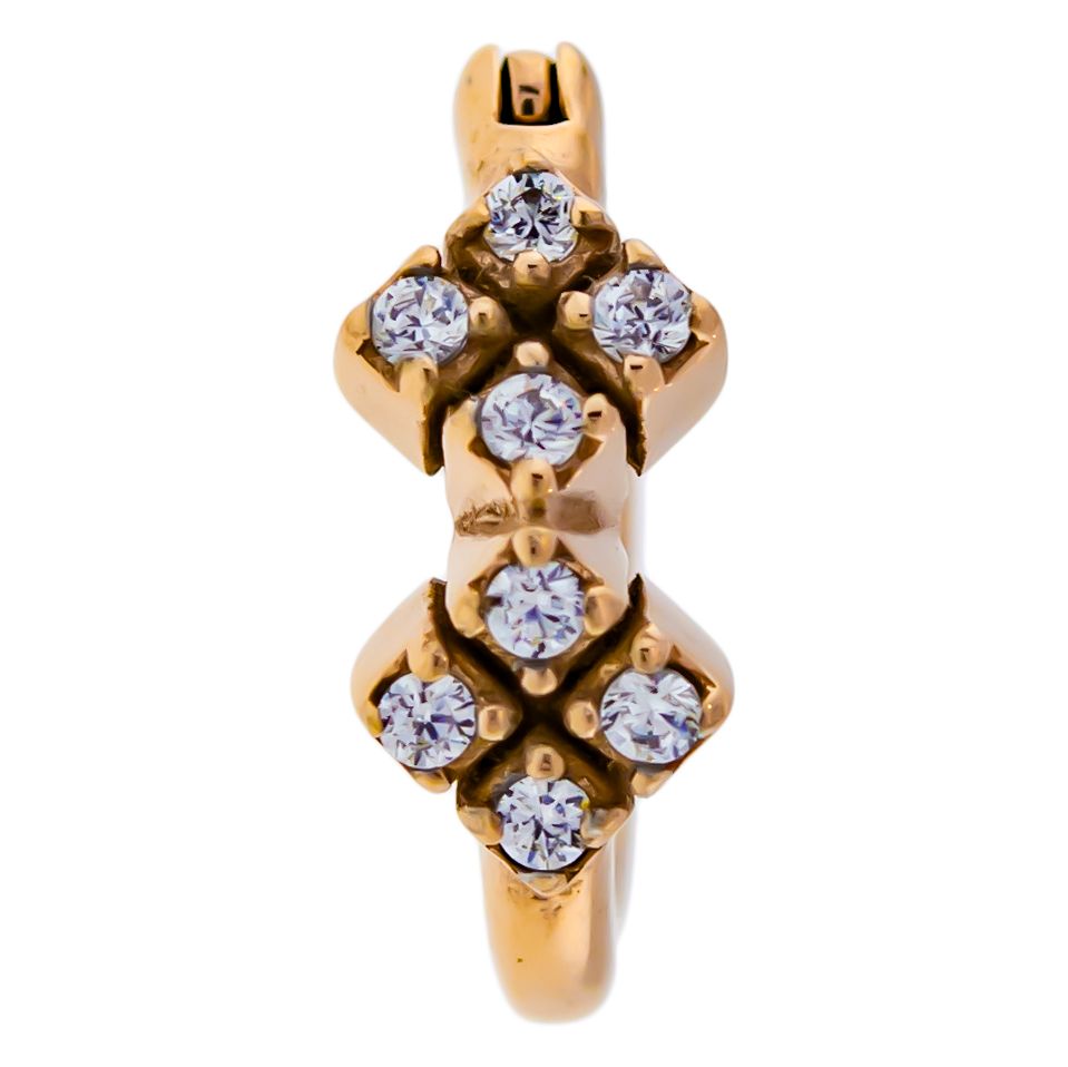 SEAMLESS CLICKER Gem Cluster Rook Clicker - 1 Piece -Rebel Bod-RebelBod