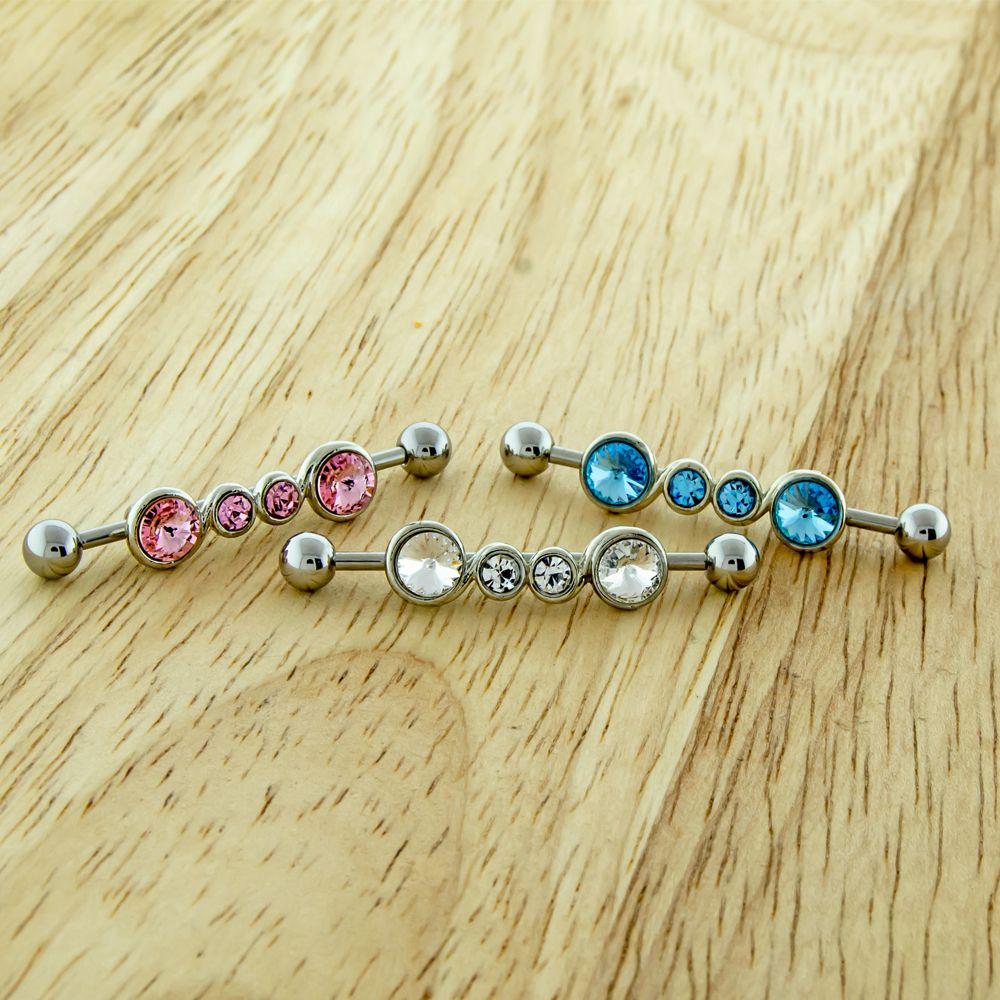 Gem Swirl Industrial - 1 Piece -Rebel Bod-RebelBod