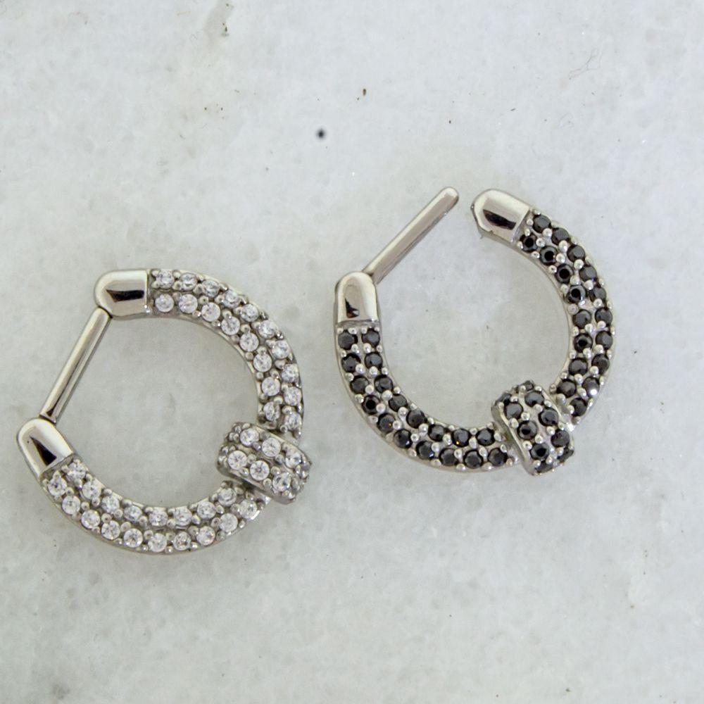SEAMLESS CLICKER Gemmed Knot Septum Clicker - 1 Piece -Rebel Bod-RebelBod