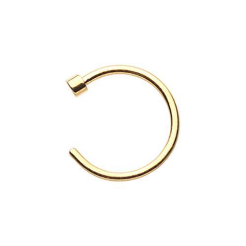 C-Shaped Partial Open Nose Ring - Rebel Bod C-Shaped Partial Open Nose Ring - Rebel Bod