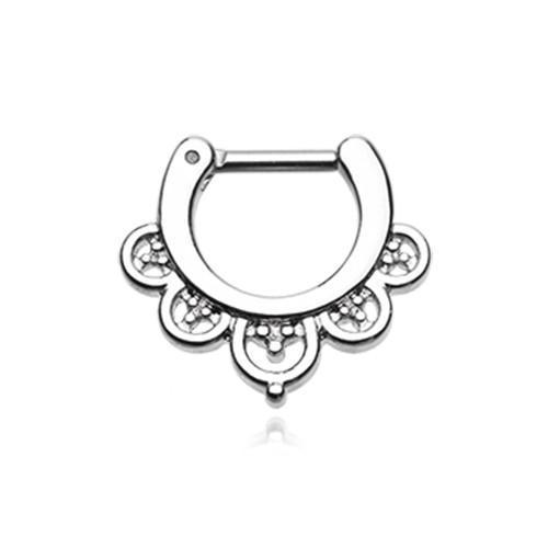 Imperial Filigree Septum Clicker / Daith Clicker - 1 Piece