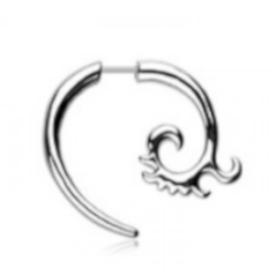 Japanese Floral Fake Spiral Taper - 1 Pair