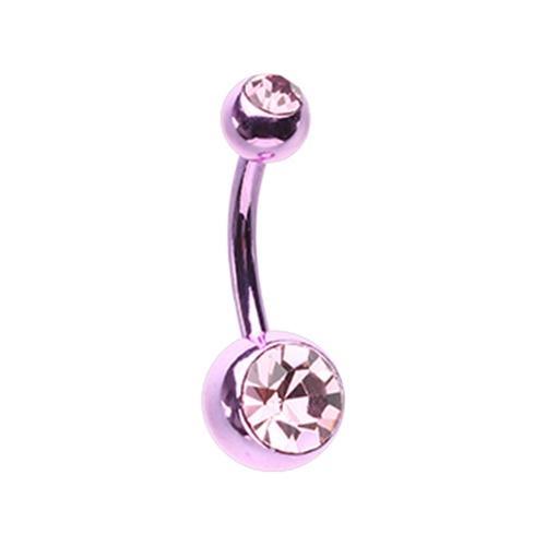 Jelly Belly Unity Gem Belly Button Ring