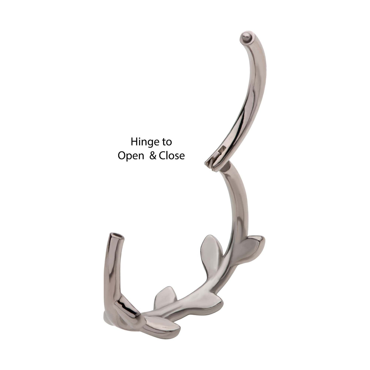 SEAMLESS CLICKER Leaf Side Facing Hinged Segment Clicker -Rebel Bod-RebelBod