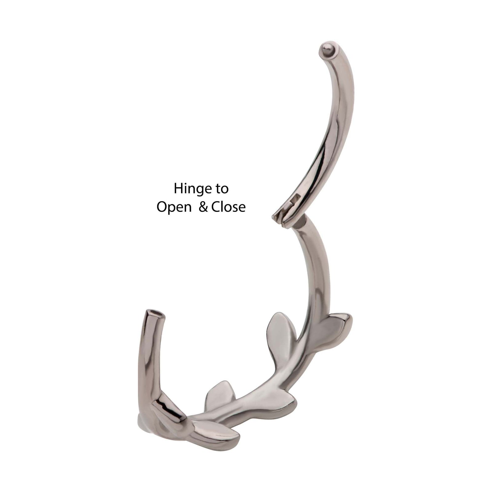 SEAMLESS CLICKER Leaf Side Facing Hinged Segment Clicker -Rebel Bod-RebelBod