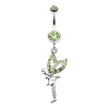 Light Green Fairy Dazzle Belly Button Ring