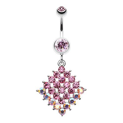 Light Pink Sparkle Delight Belly Button Ring