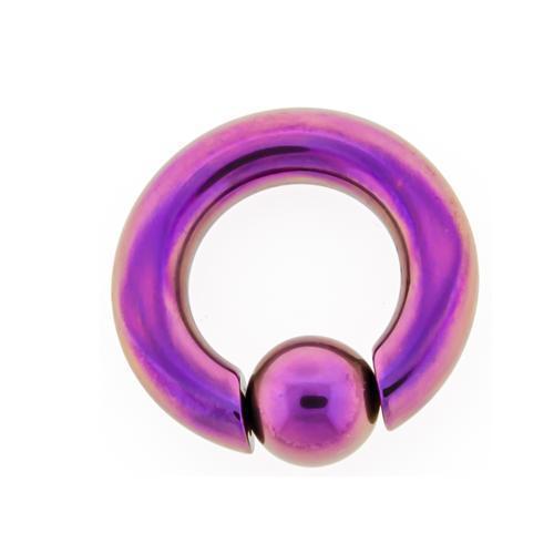 CAPTIVE BEAD RING Light Purple Titanium Captive Bead Ring - 1 Piece - Special -Rebel Bod-RebelBod