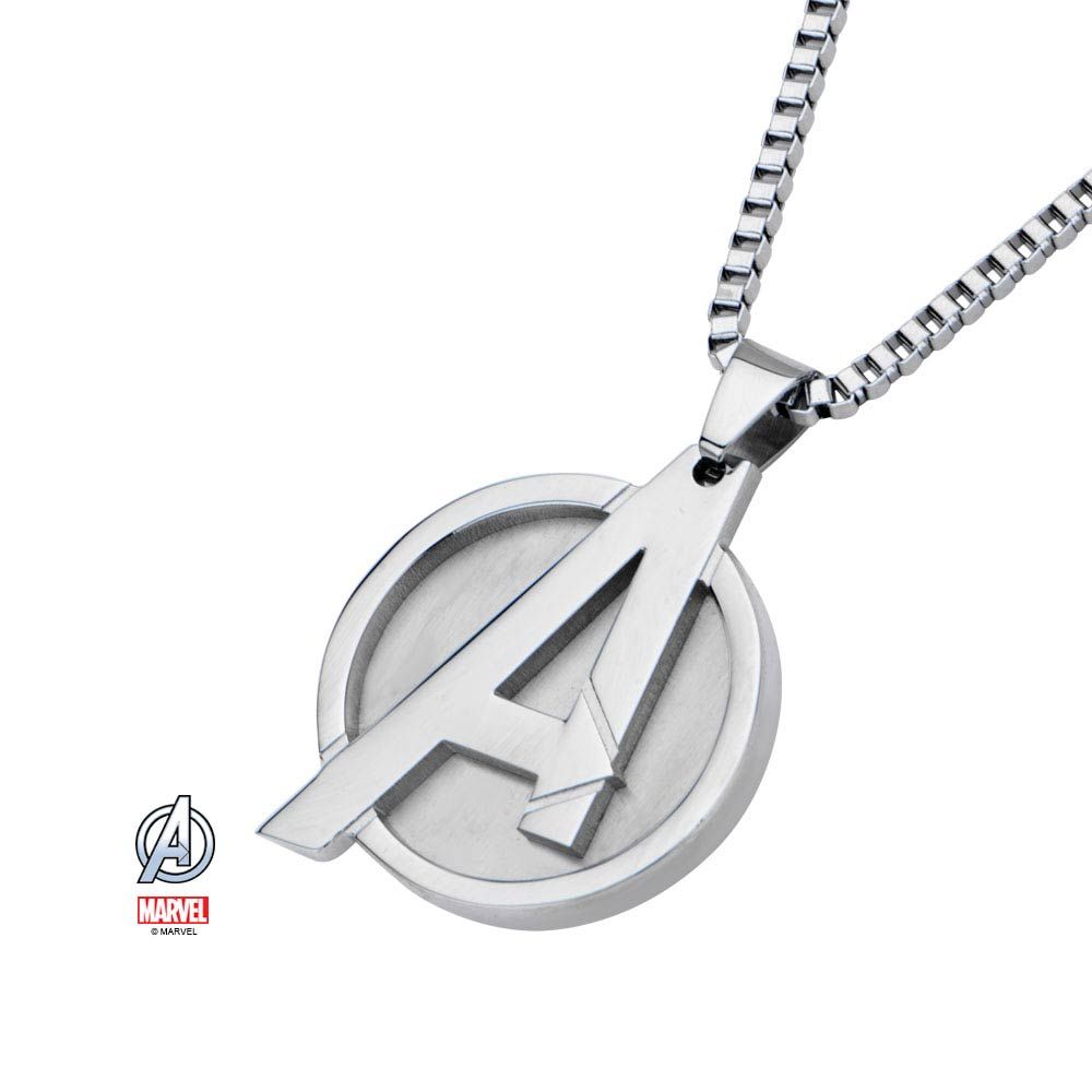 MARVEL Marvel Avenger Logo Pendant Necklace -Rebel Bod-RebelBod