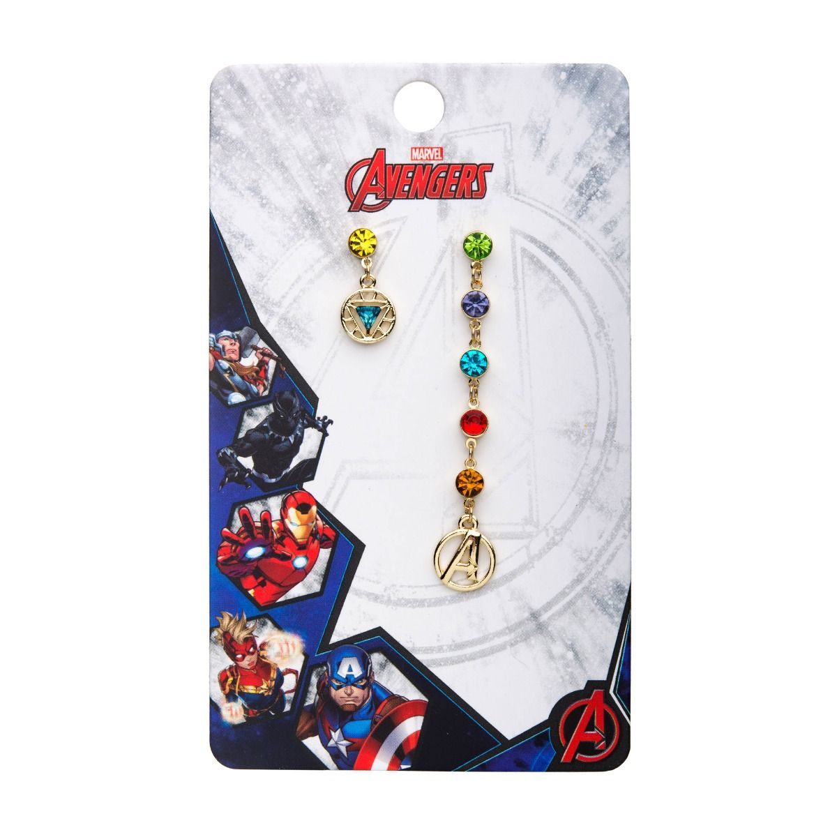 MARVEL Marvel Avengers End Game Stones Stud Earring Set -Rebel Bod-RebelBod