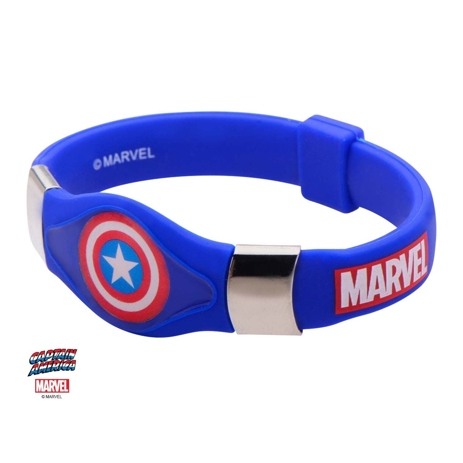 MARVEL Marvel Captain America Silicone Bracelet -Rebel Bod-RebelBod