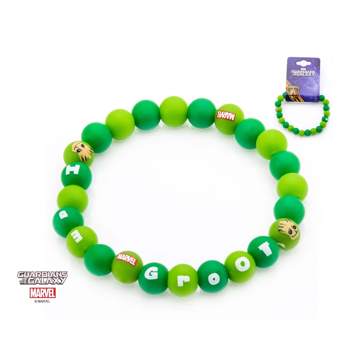 MARVEL Marvel Guardian of the Galaxy Groot silicone Beads Bracelet -Rebel Bod-RebelBod