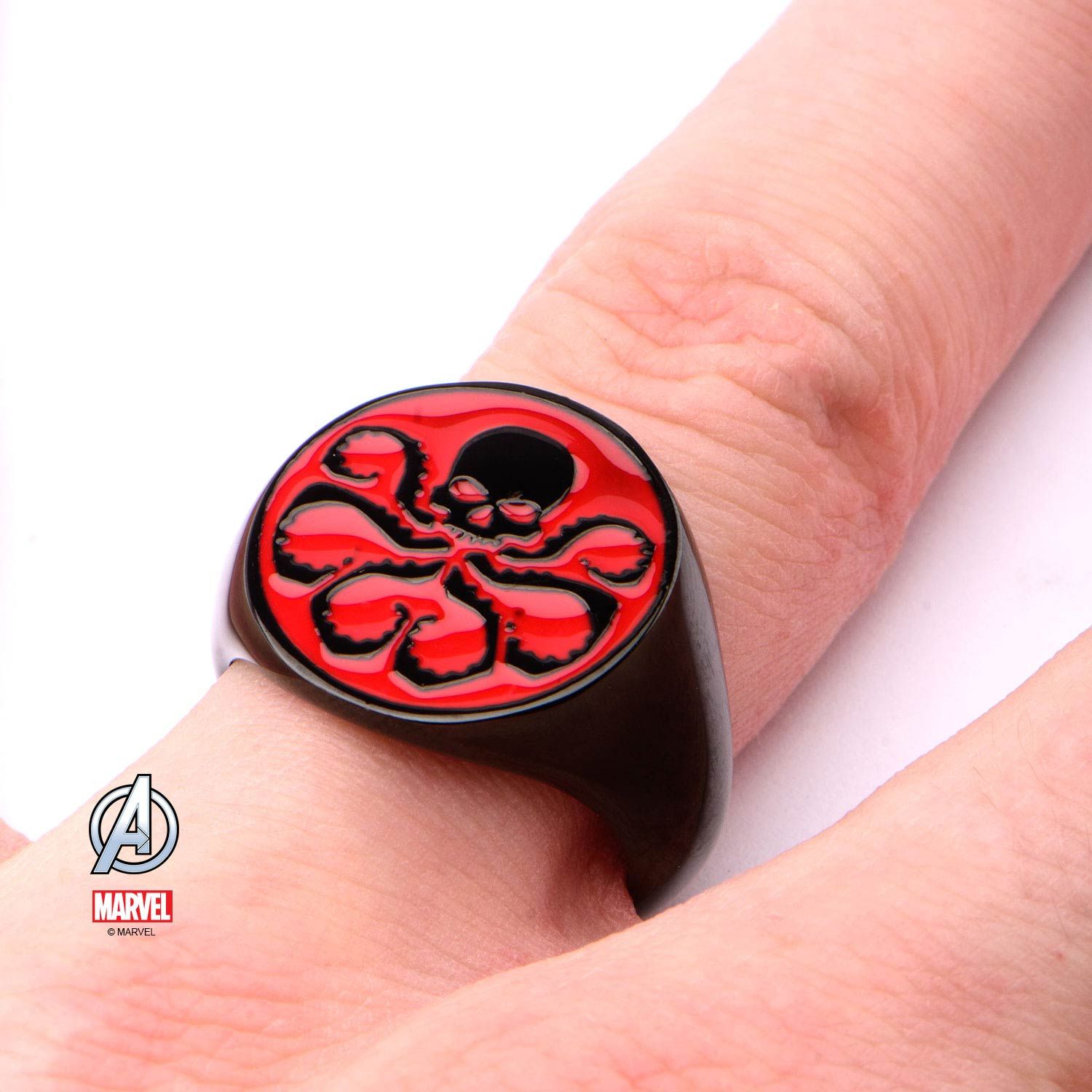 MARVEL Marvel Hydra Red Logo Ring -Rebel Bod-RebelBod