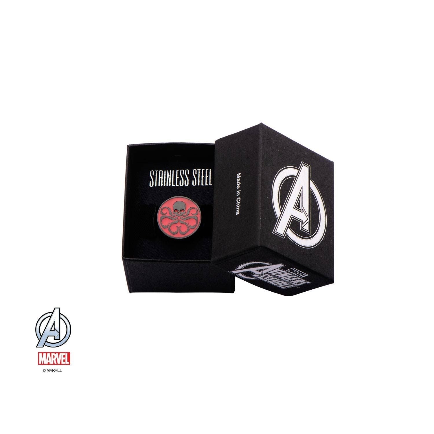 MARVEL Marvel Hydra Red Logo Ring -Rebel Bod-RebelBod