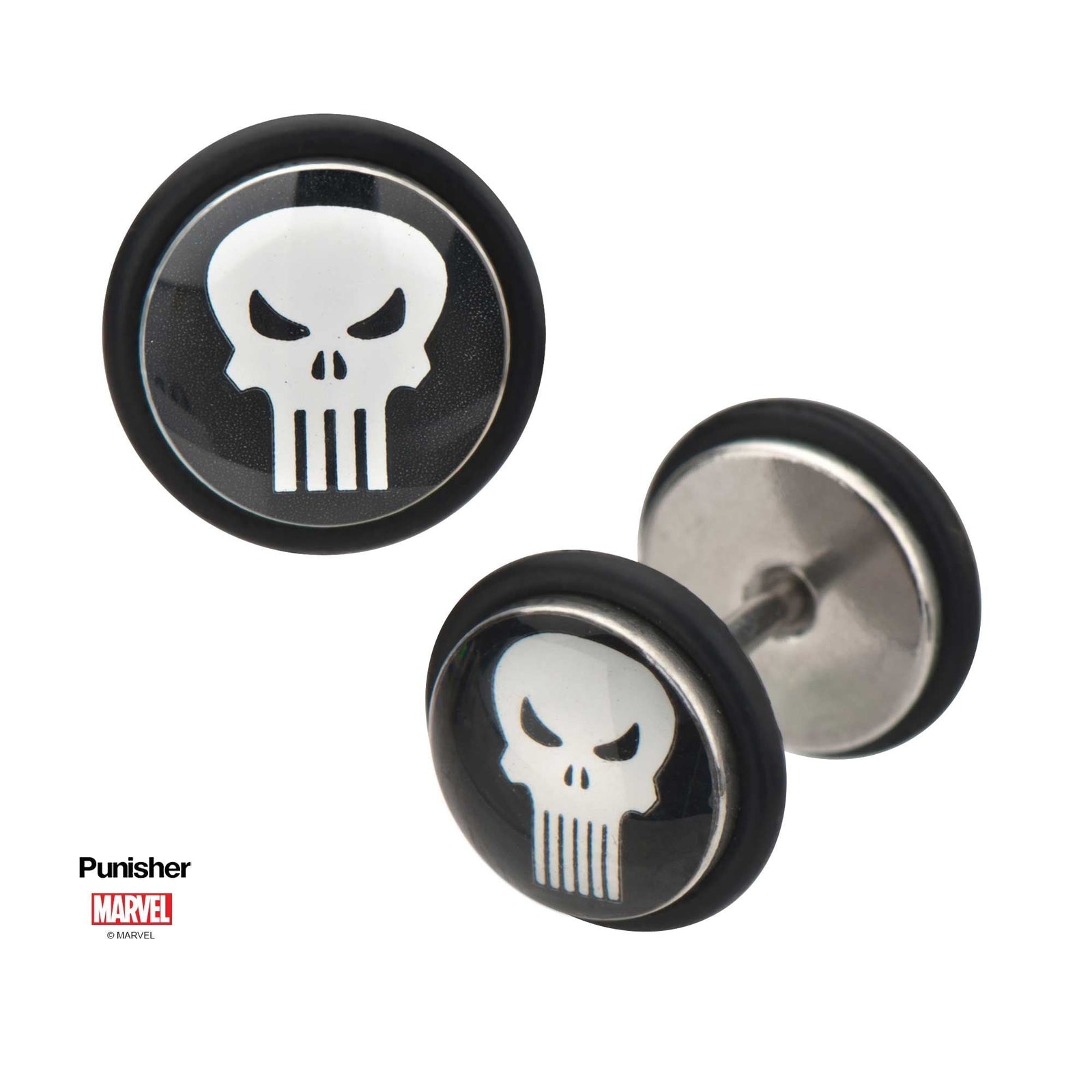 MARVEL Marvel Punisher Faux Plug -Rebel Bod-RebelBod