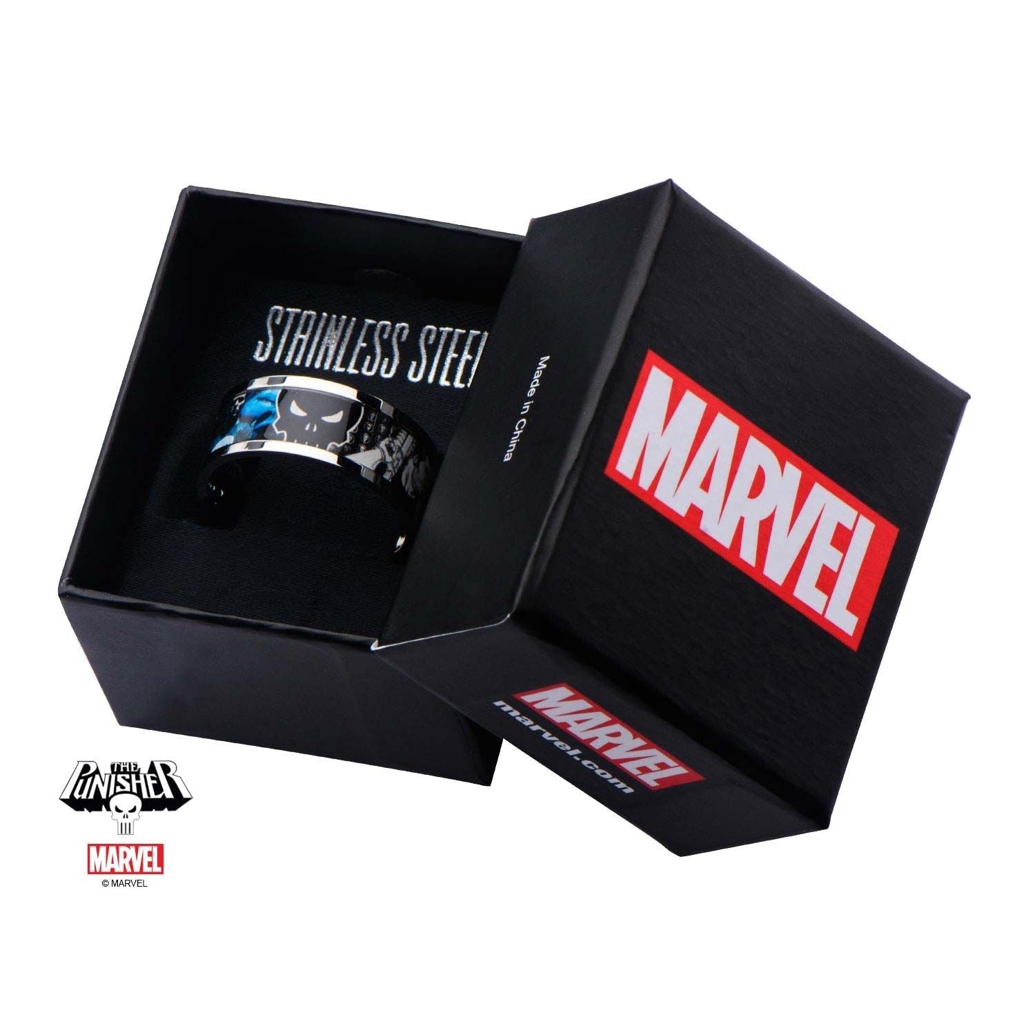 MARVEL Marvel Punisher Printed Comics Ring -Rebel Bod-RebelBod