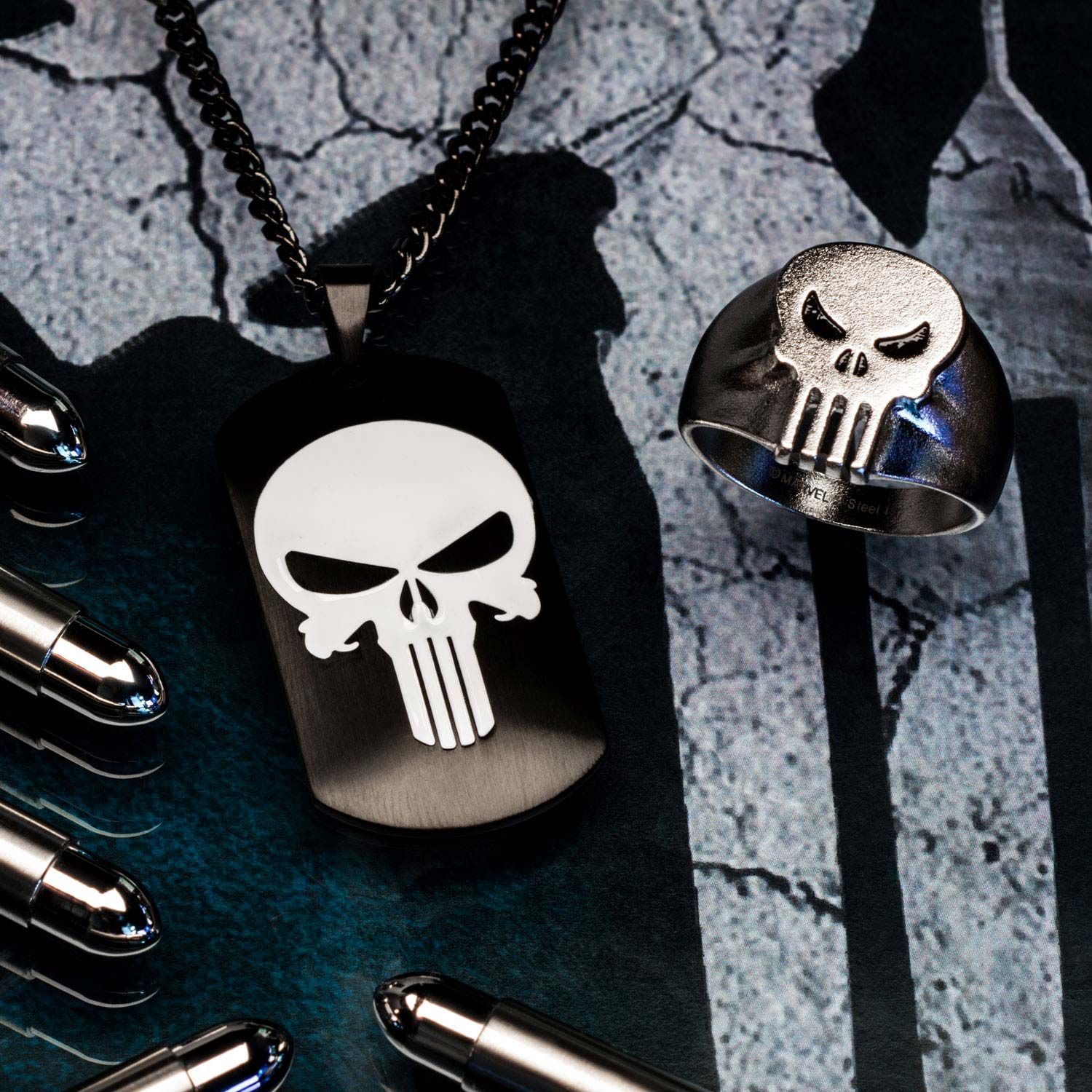 MARVEL Marvel Punisher Skull Ring -Rebel Bod-RebelBod