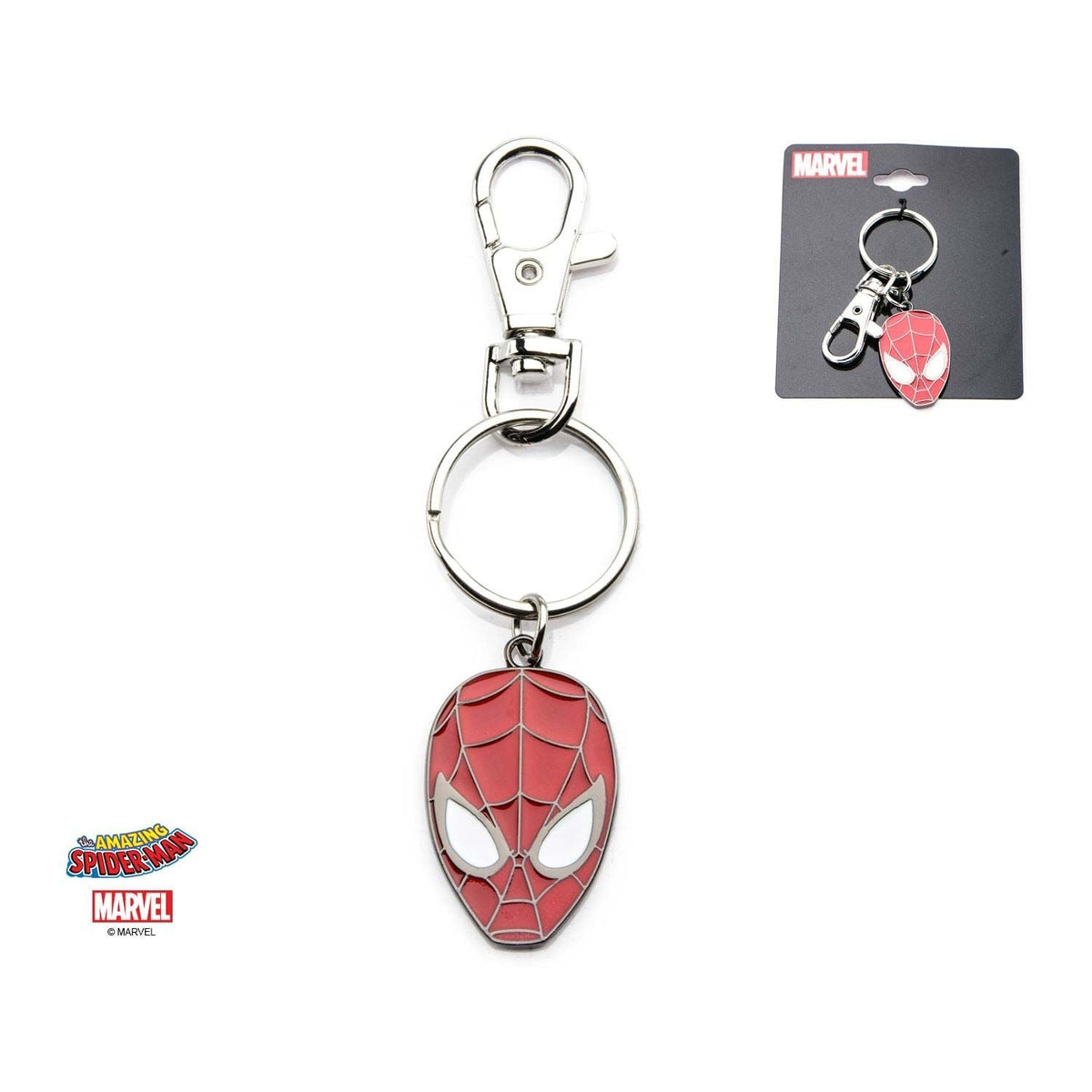 MARVEL Marvel Spider-Man Face Front Key Chain -Rebel Bod-RebelBod