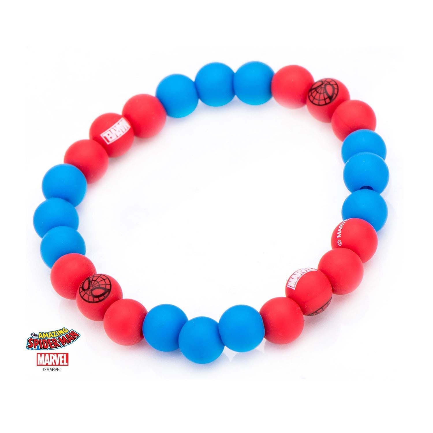 MARVEL Marvel Spider- Man Silicone Beads Bracelet -Rebel Bod-RebelBod