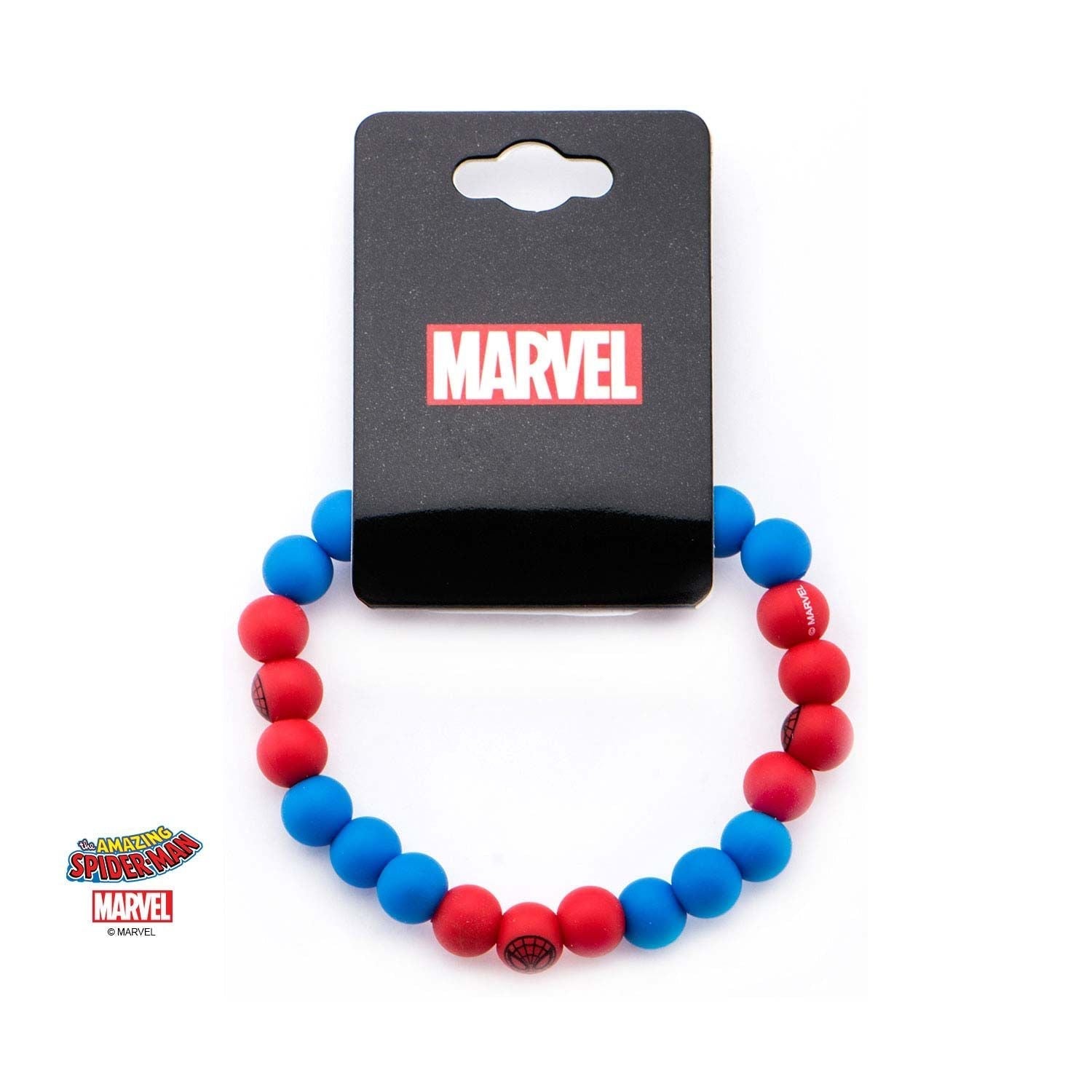 MARVEL Marvel Spider- Man Silicone Beads Bracelet -Rebel Bod-RebelBod