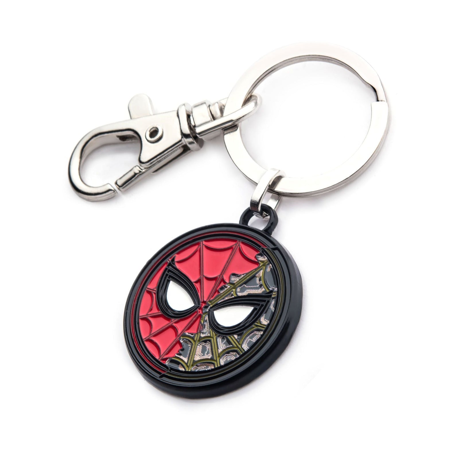 MARVEL Marvel Spider-Man Split Mask Keychain -Rebel Bod-RebelBod