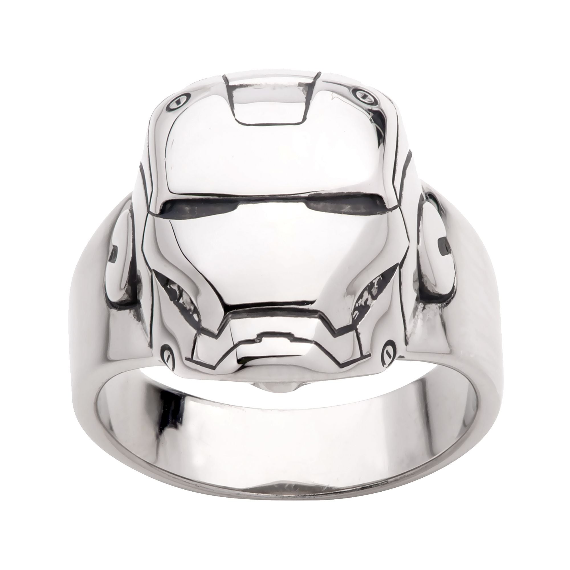 Marvel Iron Man Helmet Ring Tony Stark Mask Men Adult Ring Gift