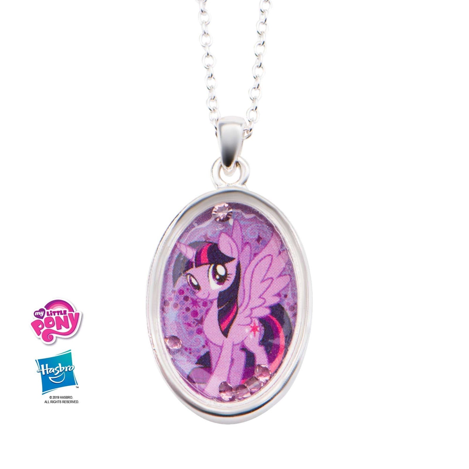 HASBRO My Little Pony Twilight Sparkle Shaker Pendant Necklace -Rebel Bod-RebelBod