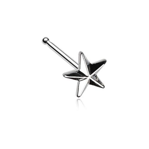 Nose Ring - Nose Studs Nautical Star Icon Nose Stud Ring -Rebel Bod-RebelBod