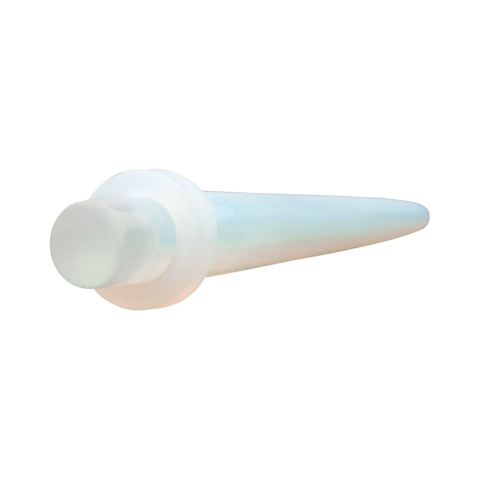 Organics Opalite Stone Taper Clear O-ring pstntpopl-4pr -Rebel Bod-RebelBod