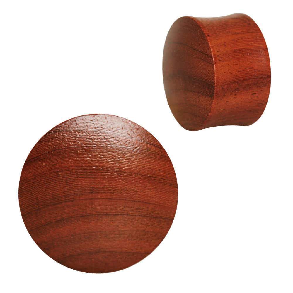 Organic Sandalwood Saddle Plug - 1 Piece