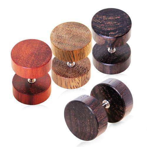 Organic Wood Fake Plug - 1 Piece