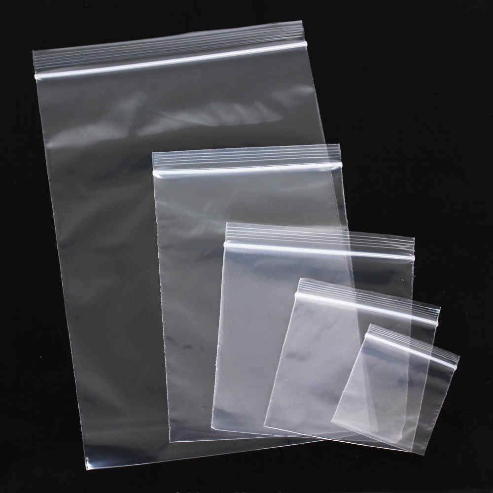 Pack of 100 Reclosable Poly Bags