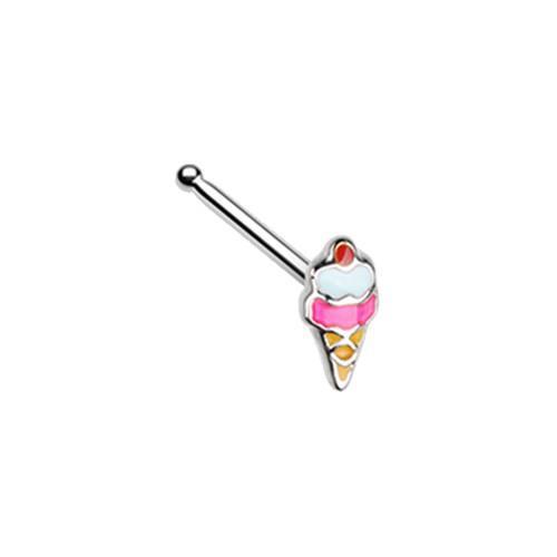 Pink Summertime Sadness Ice Cream Cone Nose Stud Ring