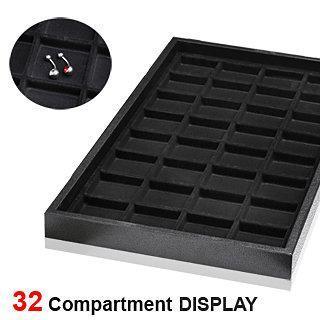 Plastic Tray w/ Compartment Liner