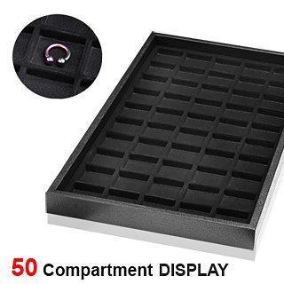 Plastic Tray w/ Compartment Liner